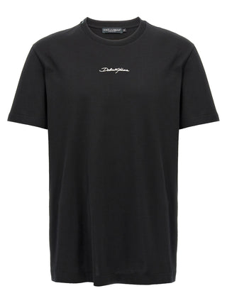 Black Cotton T-Shirt