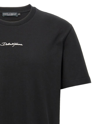 Black Cotton T-Shirt