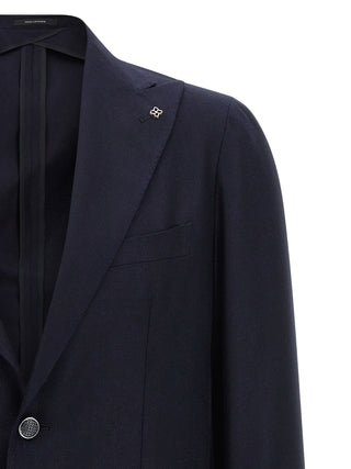 Blue Silk Blazer