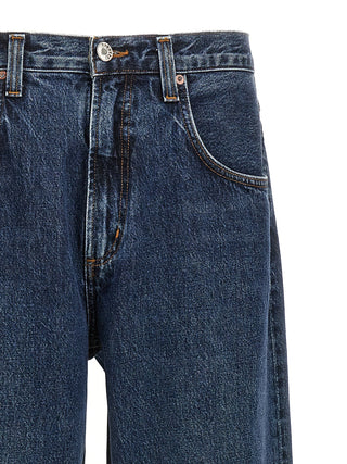 Blue Cotton Jeans Denim