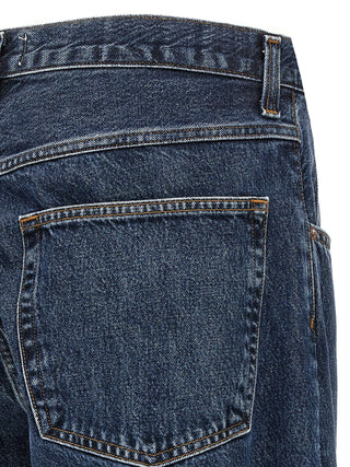 Blue Cotton Jeans Denim