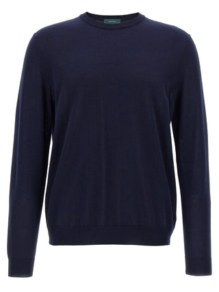 Blue Cotton Cardigan