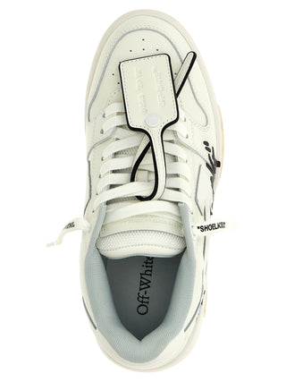 Bicolor Bovine Leather Low Top Sneakers