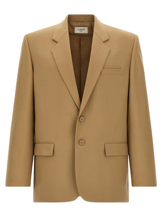 Beige Wool Blazer