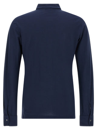 Blue Cotton Blouse