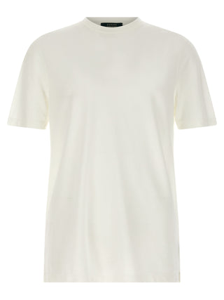 Camiseta de algodón blanca