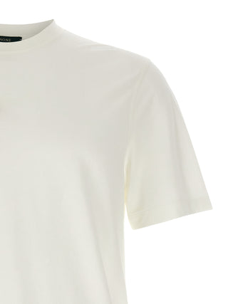 Camiseta de algodón blanca