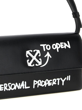 Bicolor Calfskin Shoulder Bag