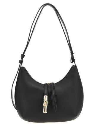 Black Leather Shoulder Bag
