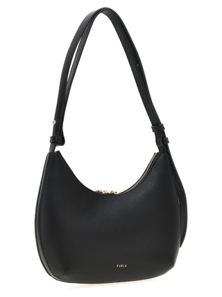 Black Leather Shoulder Bag