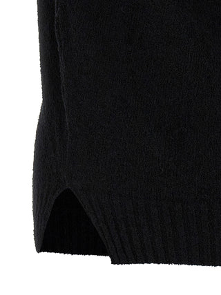 Black Cotton Polo Shirt