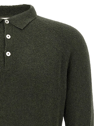Bicolor Cotton Polo Shirt