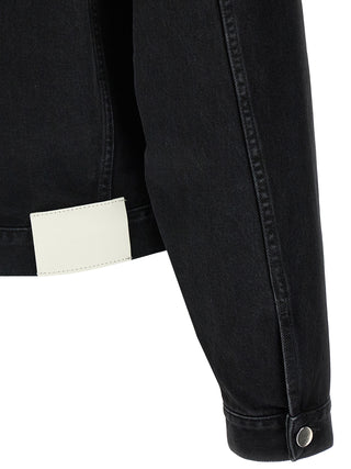 Black Organic Cotton Denim Jacket