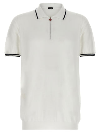 Polo de algodón blanco  