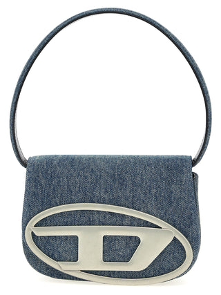 Blue Cotton Shoulder Bag