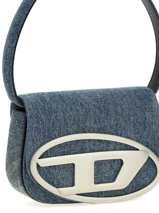 Blue Cotton Shoulder Bag