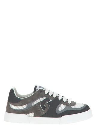 Zapatillas deportivas de piel de becerro gris