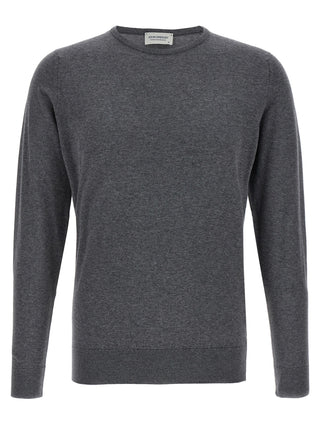 Gray Cotton Cardigan