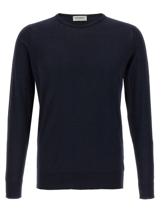 Blue Cotton Cardigan
