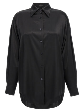 Black Silk Blouse
