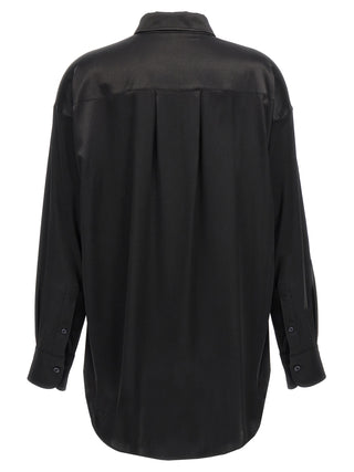 Black Silk Blouse