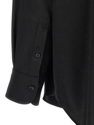 Black Silk Blouse