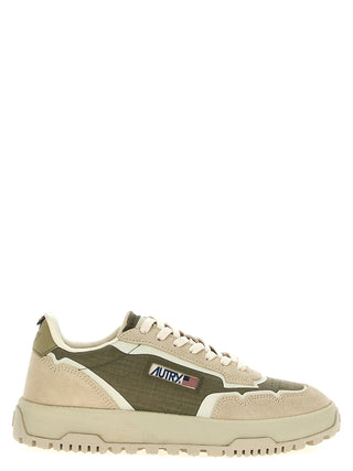 Multicolor Nylon Low Top Sneakers