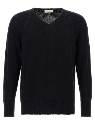 Black Cotton Cardigan
