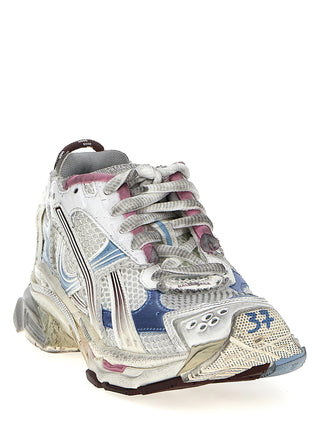 Multicolor Polyethylene Athletic Sneakers