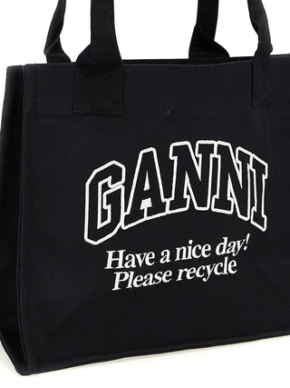 Bicolor Recycled Cotton Tote Bag