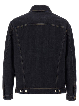 Blue Cotton Denim Jacket