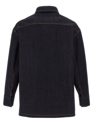 Blue Cotton Denim Jacket