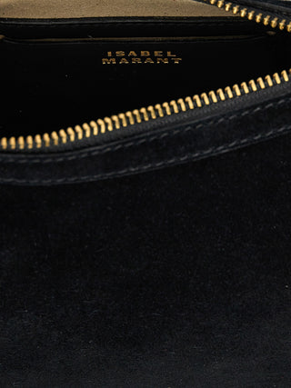 Black Calfskin Shoulder Bag
