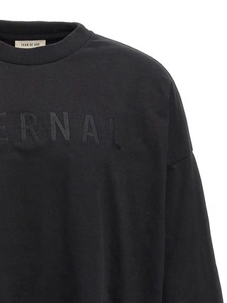 Black Cotton T-Shirt