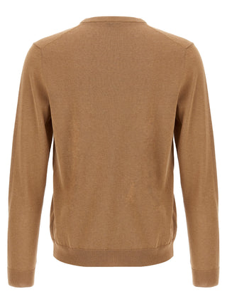 Beige Cotton Cardigan