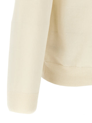 White Cotton Cardigan