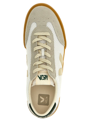 Bicolor Recycled Polyester Athletic Sneakers