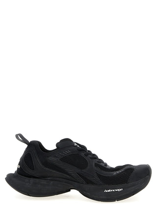 Zapatillas deportivas atléticas de poliéster negro