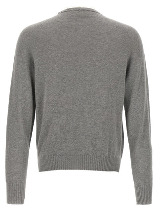 Gray Cotton Cardigan