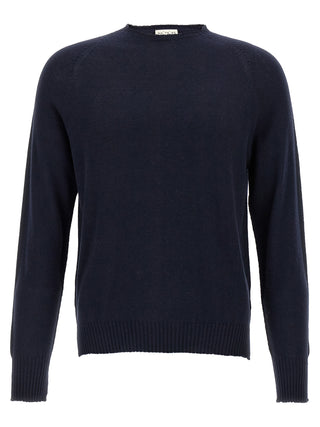 Blue Cotton Cardigan