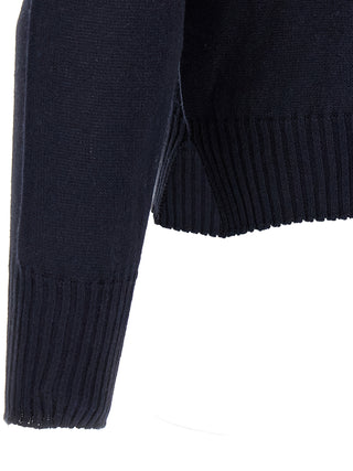 Blue Cotton Cardigan