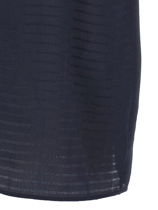 Blue Silk Polo Shirt