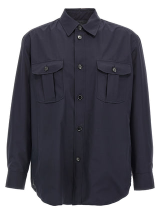Blue Silk Jacket