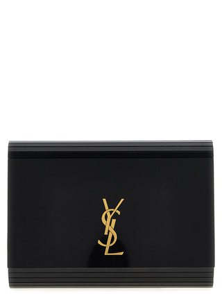 Black Plexiglass Crossbody Bag