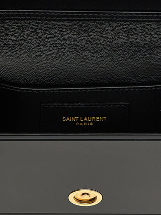 Black Plexiglass Crossbody Bag