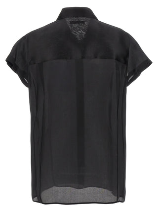 Black Silk Blouse