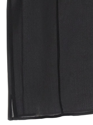 Black Silk Blouse