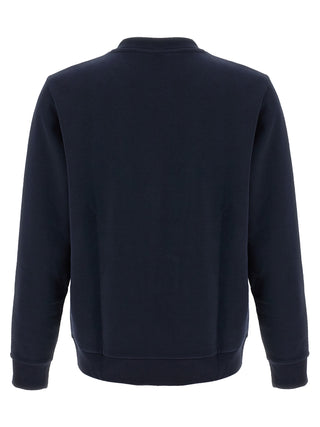 Sudadera azul de algodón