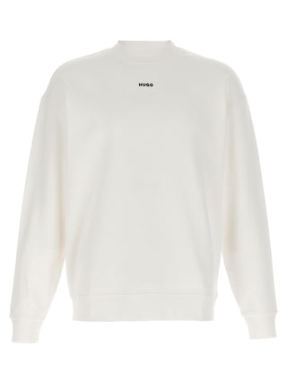 White Cotton Sweatshirt