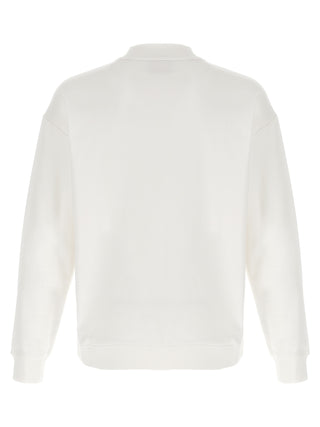 White Cotton Sweatshirt